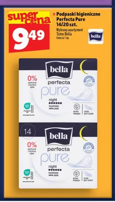 Podpaski higieniczne Perfecta Pure 14 szt. Bella promocja w TOPAZ