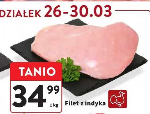Filet z indyka polska promocja w Intermarche