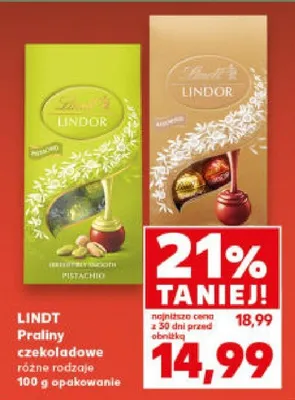 Praliny czekoladowe różne rodzaje promocja w Kaufland