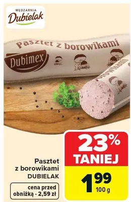 Pasztet z borowikami promocja w Carrefour Market