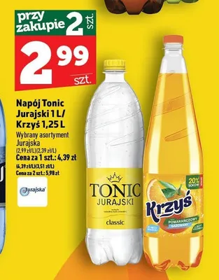 Napój Tonic Jurajski promocja w TOPAZ