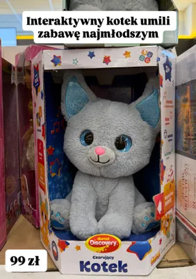 Interaktywny kotek czarujący promocja w Biedronka