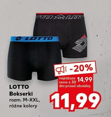 Bokserki rozm. M-XXL, różne kolory promocja w Kaufland