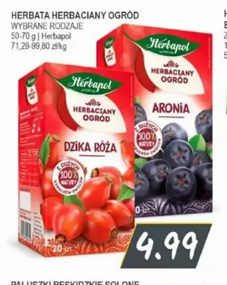 Herbata Herbaciany Ogród aronia promocja w Słoneczko
