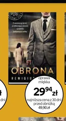 Książka Obrona Joanna Chyłka Remigiusz Mróz oprawa miękka promocja w Empik