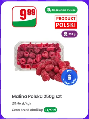 Malina polska promocja w Dino