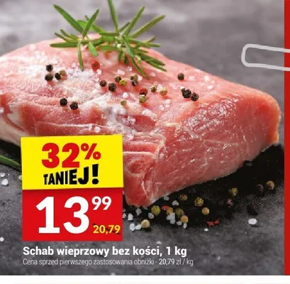 Schab wieprzowy bez kości promocja w Twój Market