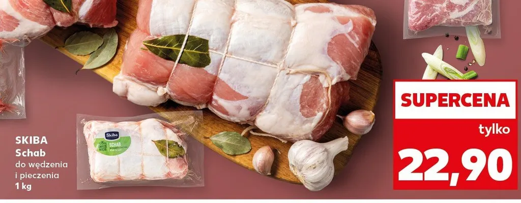 Schab do wędzenia i pieczenia promocja w Kaufland