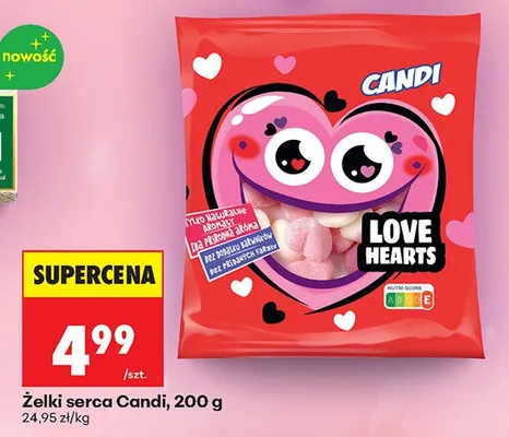 Żelki serca Love Hearts promocja w Biedronka