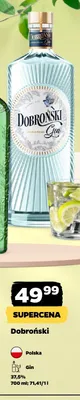 Gin Dobroński promocja w Netto