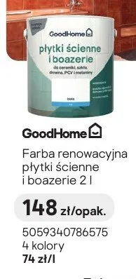 Farba renowacyjna GoodHome płytki ścienne i boazerie promocja w Castorama