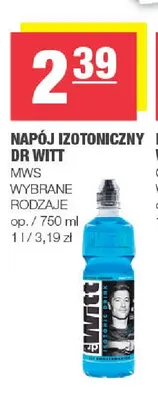 Napój izotoniczny Dr Witt promocja w SPAR