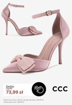 Szpilki DeeZee promocja w CCC