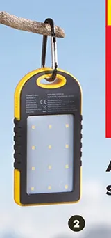 Powerbank solarny Wild Trek promocja w Biedronka