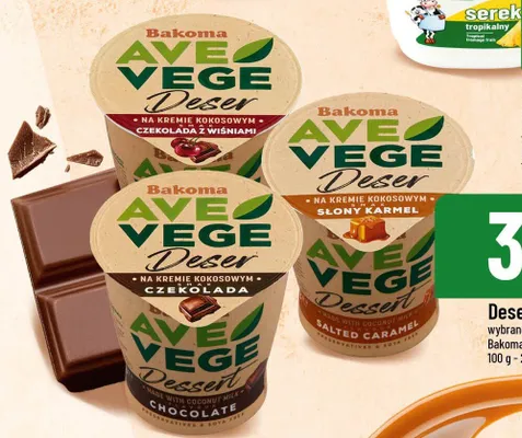 Deser Ave Vege czekolada Bakoma promocja w POLOmarket