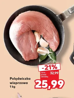 Polędwiczka wieprzowa promocja w Kaufland