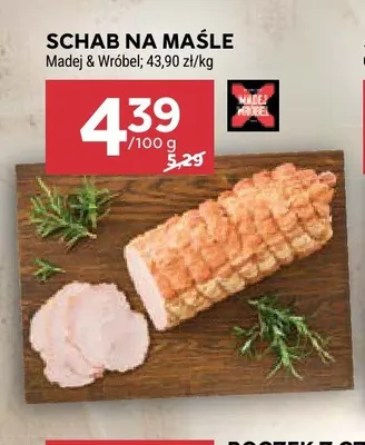 Schab na maśle Madej & Wróbel promocja w Stokrotka