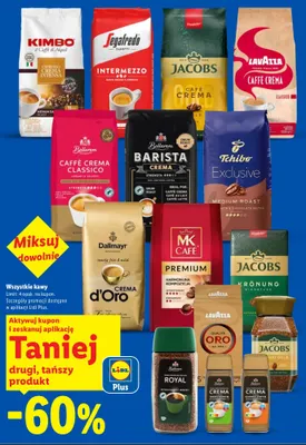 Kawa ziarnista Lavazza Caffè Crema Classico promocja w Lidl