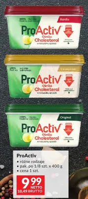 Margaryna ProActiv różne rodzaje promocja w Makro