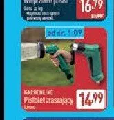 Pistolet zraszający Gardenline promocja w Aldi