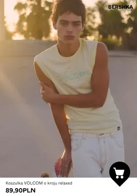 Koszulka Volcom o kroju relaxed promocja w Bershka