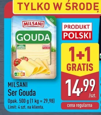 Ser Gouda promocja w Aldi
