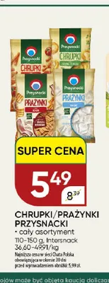 Chrupki prażynki Przysnacki promocja w Chata Polska