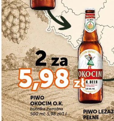 Piwo Okocim O.K. Beer promocja w ABC