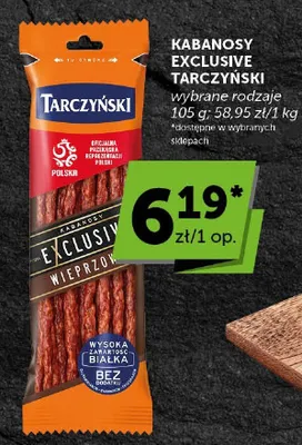 Kabanosy Exclusive promocja w Groszek