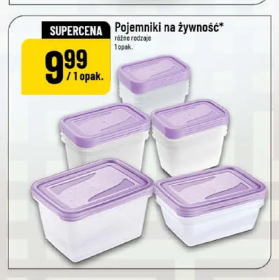 Pojemniki na żywność promocja w POLOmarket