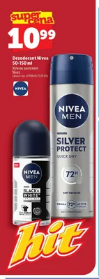 Dezodorant roll-on Nivea Men Black & White Invisible Original promocja w TOPAZ