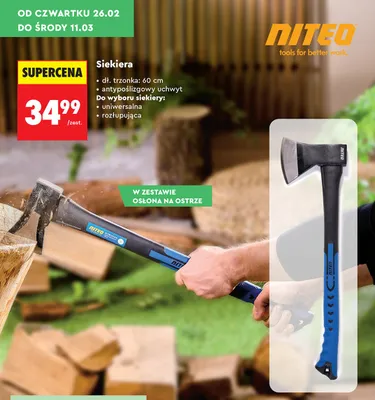 Siekiera promocja w Biedronka