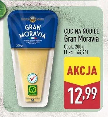 Ser Gran Moravia Cucina Nobile promocja w Aldi
