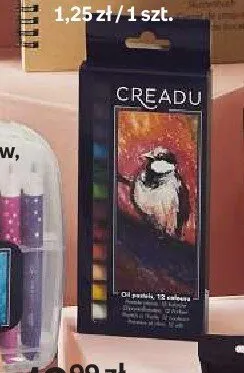 Pastele olejne Creadu 12 kol. promocja w Empik