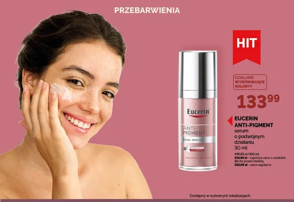 Serum o podwójnym działaniu Eucerin Anti-Pigment promocja w Ziko Dermo