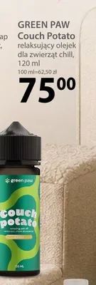 Couch Potato relaksujący olejek dla zwierząt chill Green Paw promocja w Hebe