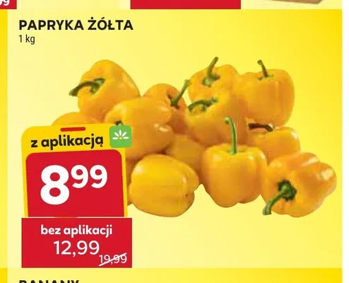 Papryka żółta promocja w Stokrotka