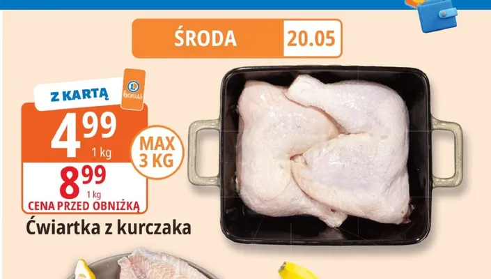Ćwiartka z kurczaka promocja w Leclerc
