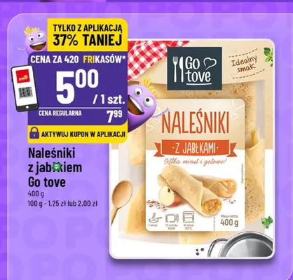 Naleśniki z jabłkiem promocja w POLOmarket