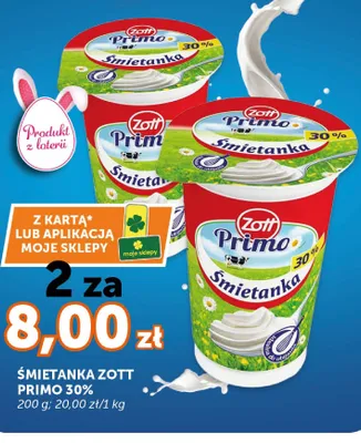 Śmietanka Primo 30% promocja w ABC