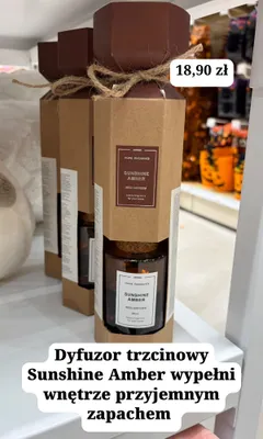 Dyfuzor trzcinowy Aroma Home Sunshine Amber promocja w MR. DIY