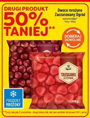 Owoce mrożone Zaczarowany Ogród promocja w POLOmarket
