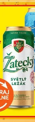 Piwo Zatecky Svetly Lezak promocja w POLOmarket