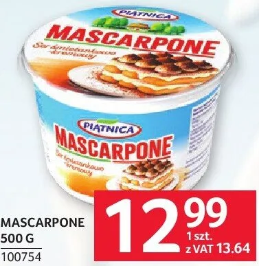 Ser mascarpone promocja w Selgros