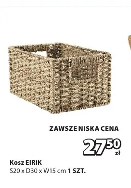 Kosz Eirik Jysk promocja w Jysk