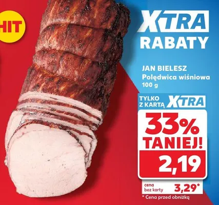 Polędwica wiśniowa Jan Bielesz promocja w Kaufland
