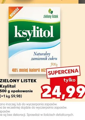 Ksylitol Zielony Listek promocja w Kaufland