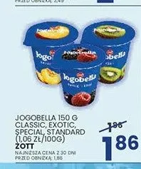 Jogurt owocowy Jogobella Classic Zott promocja w Wafelek