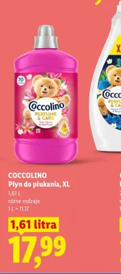 Płyn do płukania Coccolino Perfume & Care Tiare Flower & Red Fruits XL promocja w Lidl