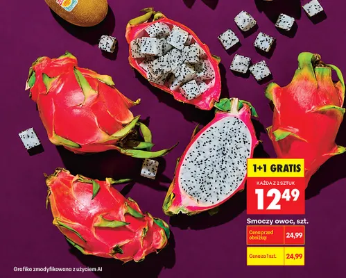 Smoczy owoc promocja w Biedronka
